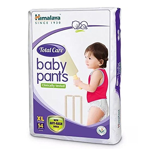 Himalaya Total Care Extra Large Size Baby Pants Diapers (54 Count) Price in India