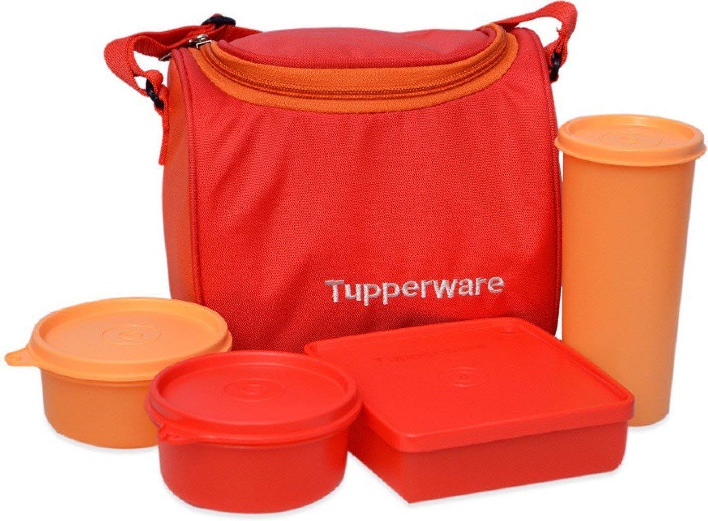 Tupperware Premiere Lunch With Bag, Multicolour Price in India