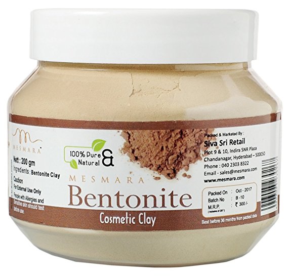 Mesmara Bentonite Clay 200 Grams Price in India