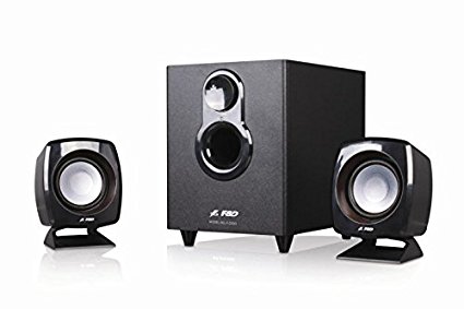 F&D F-203G 2.1 Channel Multimedia Speakers System (Black) Price in India