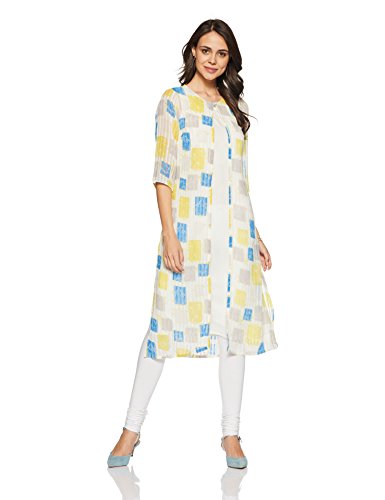 Rangmanch By Pantaloons Women's Straight Kurta Price in India