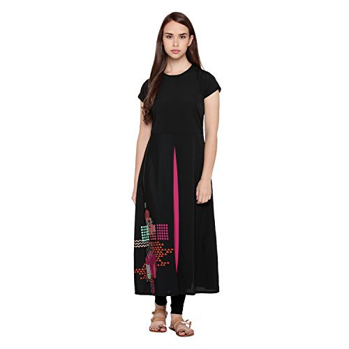 Rangmanch by Pantaloons Women's Straight Fit Kurta Price in India