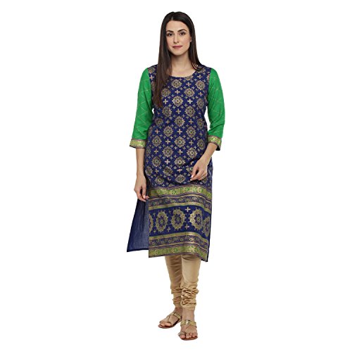 Rangmanch by Pantaloons Women's Straight Fit Kurta Price in India