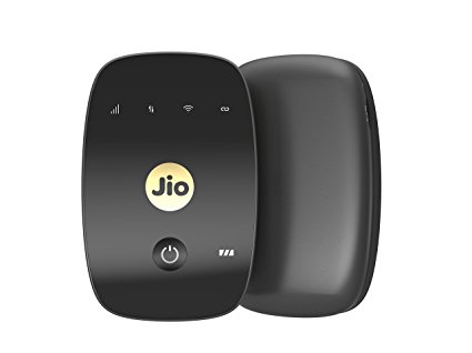 JioFi 4G Hotspot M2S 150 Mbps Jio 4G Portable Wi-Fi Data Device (Black) Price in India