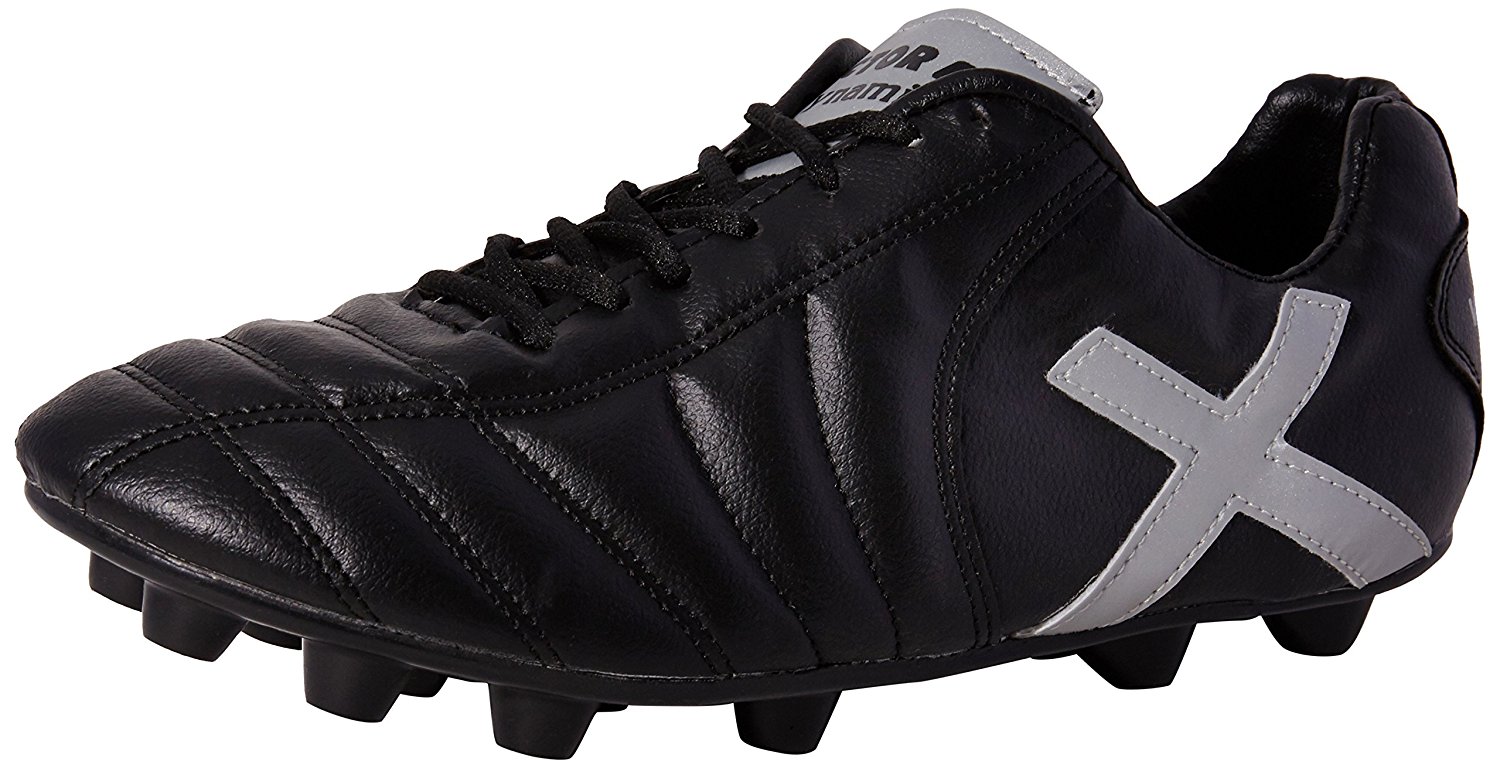 Vector X Dynamic 001 Football Shoes, Men's (Black/Silver) Price in India