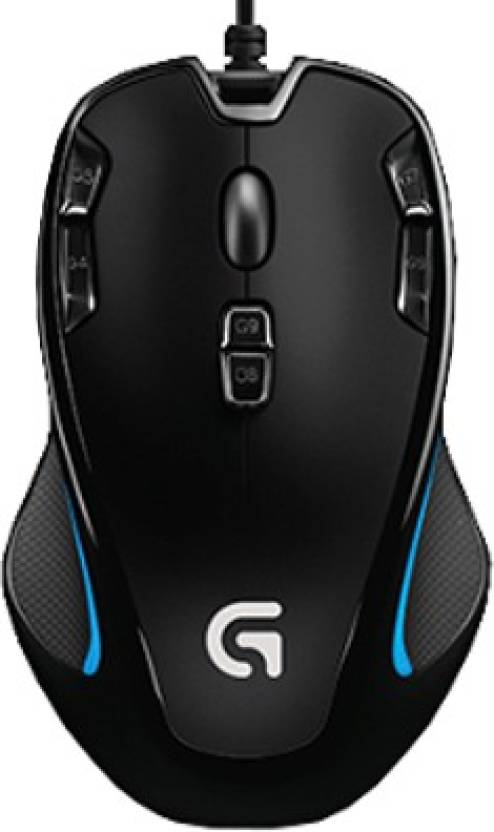 Logitech G300s Optical Gaming Mouse  (USB, Black) Price in India