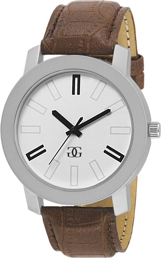 Gesture 201-Silver Bare Basic Modish Watch - For Men Price in India