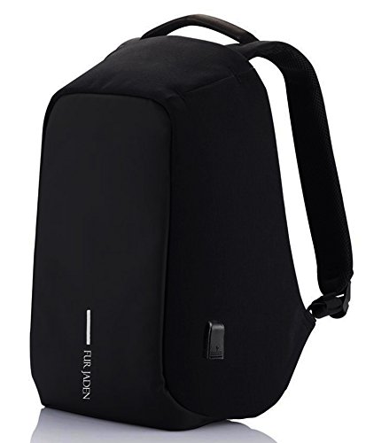 Fur Jaden 15 Ltrs Black Casual Backpack (BM20_Black) Price in India