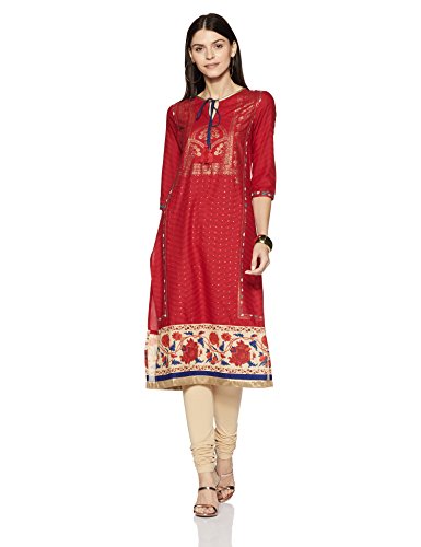 W for Woman Women's Straight Kurta Price in India