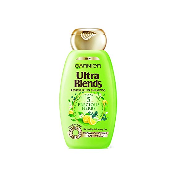 Garnier Ultra Blends 5 Precious Herbs Shampoo, 340ml Price in India