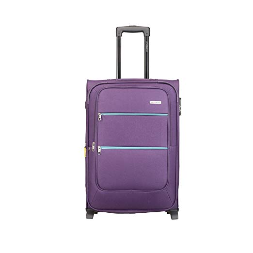 Aristocrat Polyester 42.5 cms Purple Softsided Check-in Luggage (STVI2W65PPL) Price in India