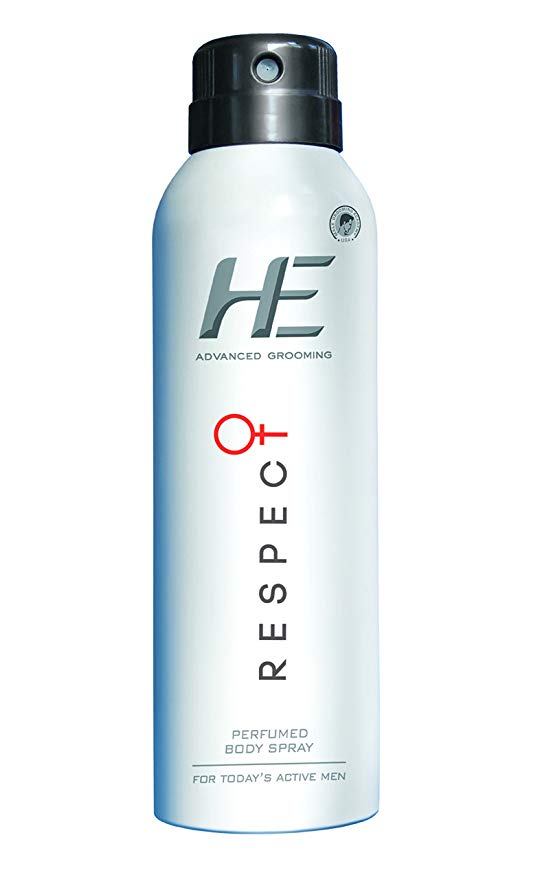 He Advanced Grooming Respect Perfumed Body Spray, 150ml Price in India