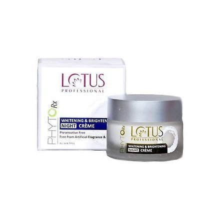 Lotus Professional PhytoRx Whitening and Brightening Night Cream, 50g Price in India