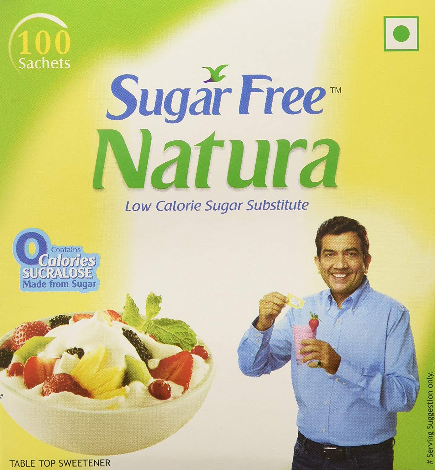 Sugar Free Natura Sachet - 0.75 g (Pack of 100) Price in India