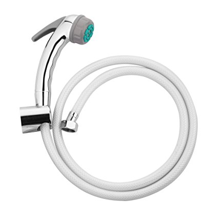 Hindware F160027 Health Faucet ABS with Rubbit Cleaning System, 1.2m Long PVC Flexible Tube and ABS Wall Hook (Multicolor) Price in India