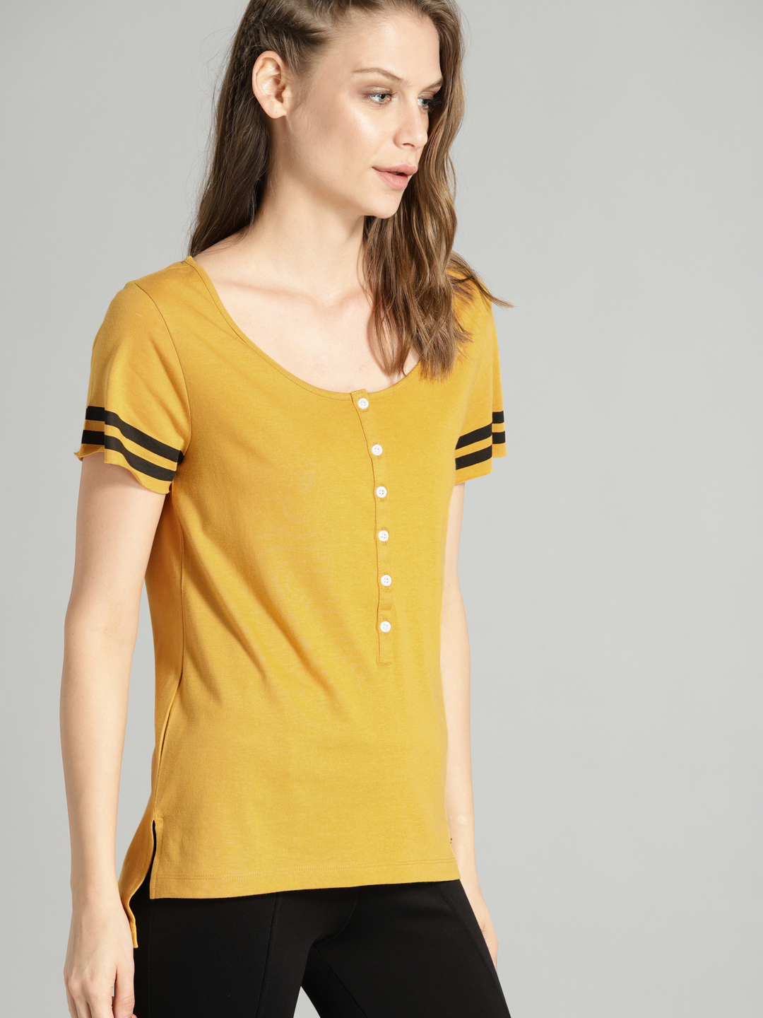 roadster yellow t shirt