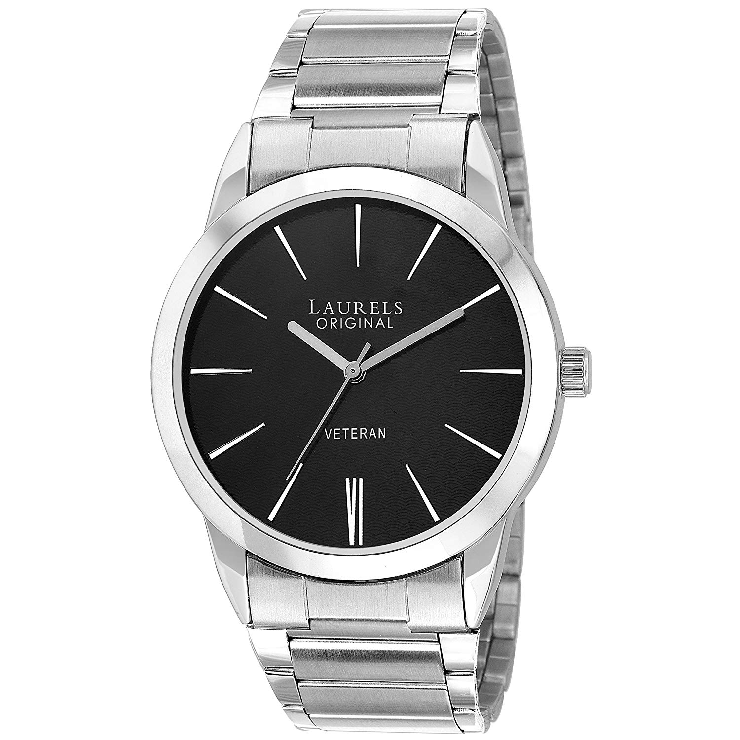 Laurels Large Size Polo Black Dial Men's Watch - Lo-Polo-102 Price in India