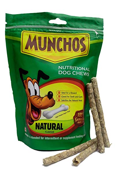 Pet Wholesale Munchos Dog Treat Sticks, Natural, 450 g Price in India