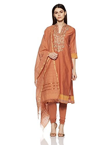 BIBA Women's Straight Salwar Suit Price in India