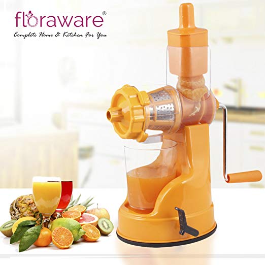 Floraware Plastic Hand Juicer, 150ml, Orange Price in India