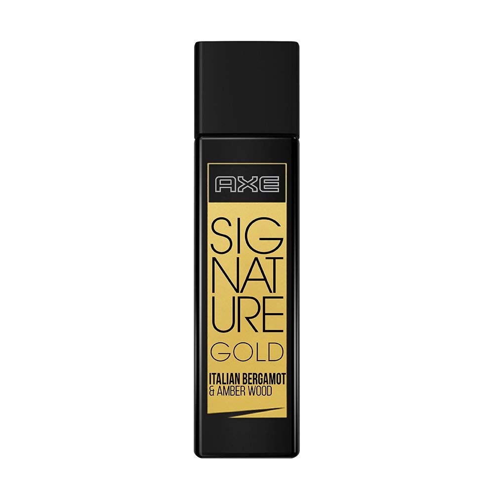 AXE Signature Gold Italian Perfume, Bergamot and Amber Wood, 80ml Price in India