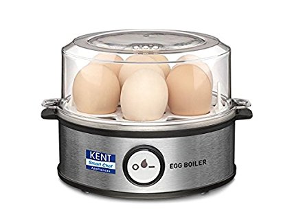 Kent Egg Boiler 360-Watt (Transparent and Silver Grey) Price in India