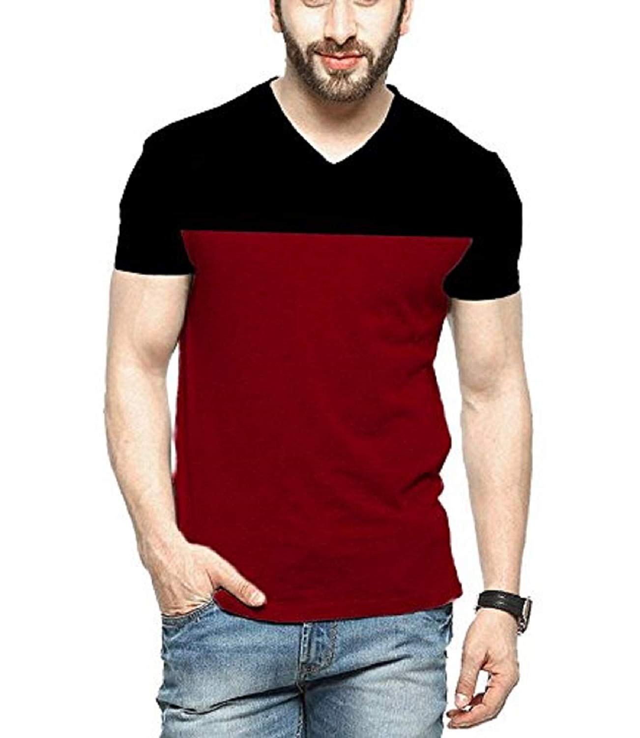 Veirdo Men's Cotton Tshirt Price in India