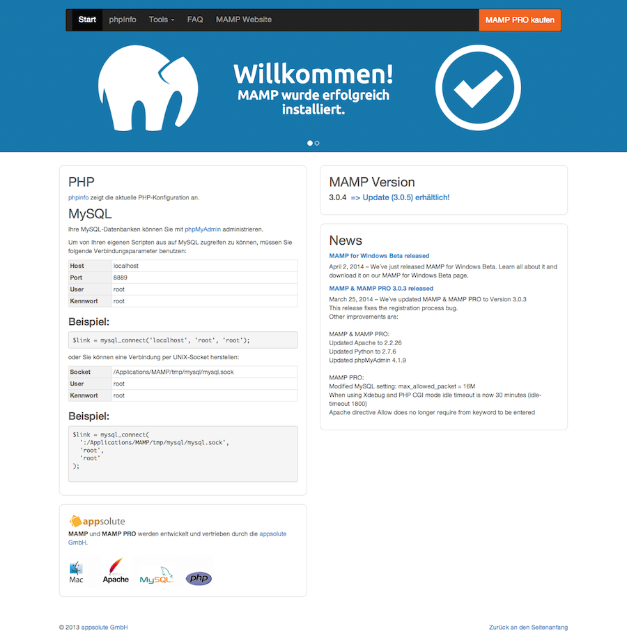 willkommen-website-mamp