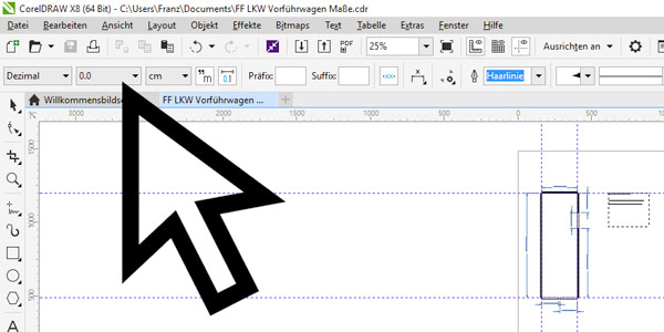 corel-bemassung-nachkomma