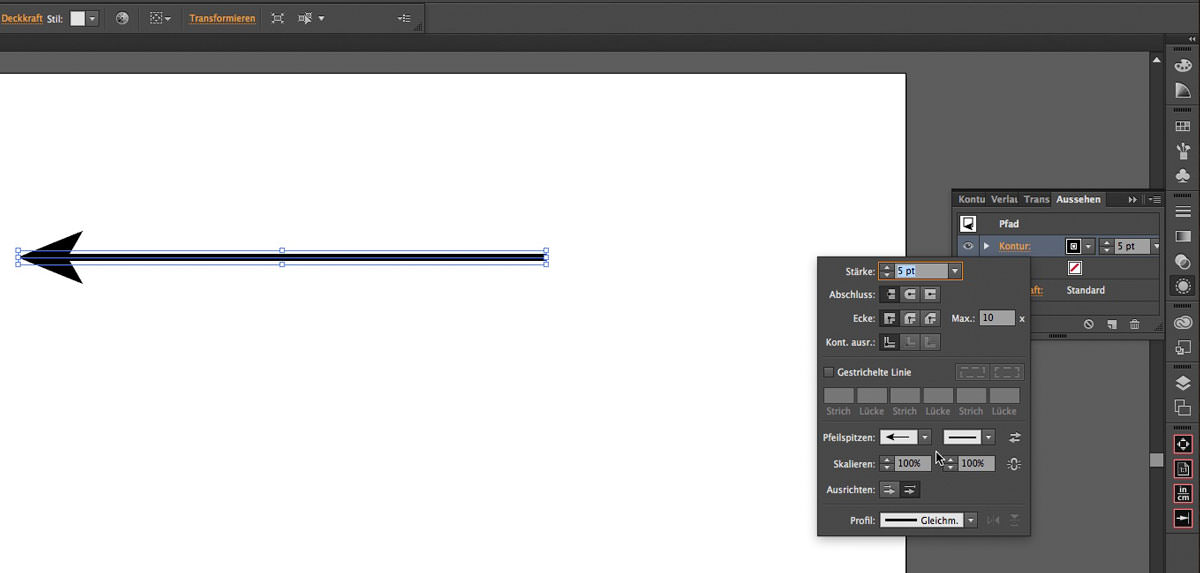 adobe-illustrator-pfeil