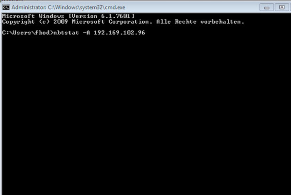 nbtstat
