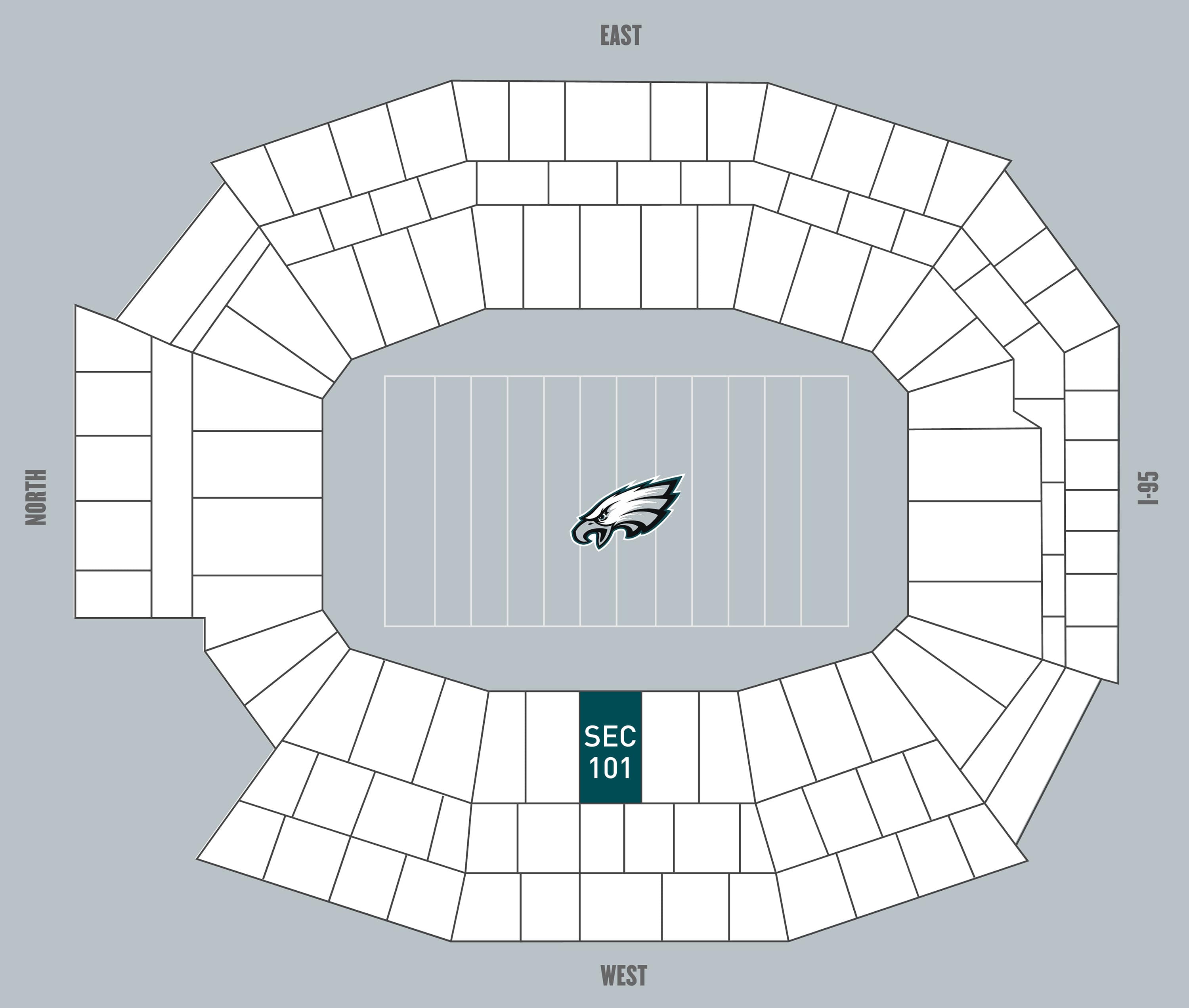 club seats philadelphia eagles