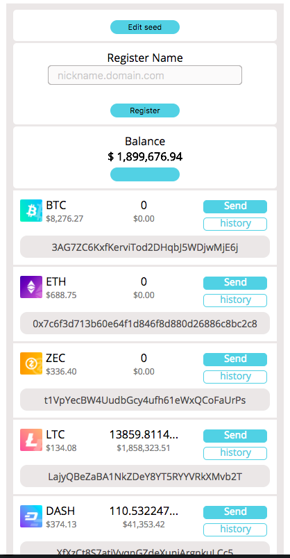 github btc wallet