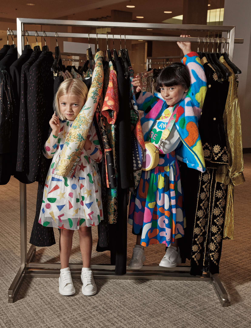 Printed Dress in Multicoloured - Stella Mc Cartney Kids