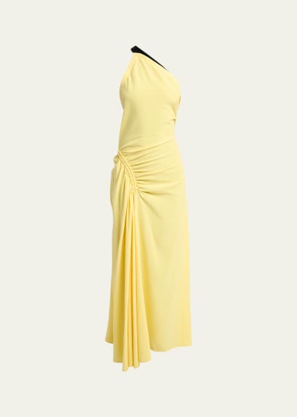 white christmas dresses Buy Blue Printed Cotton Silk Dress Online at Pure Elegance in USA main image 1