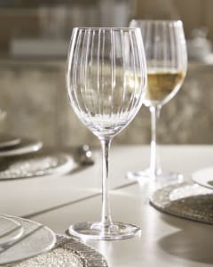 Exquisite carved flower crystal glass wine cup Beautiful wine glass