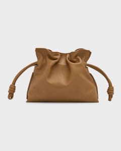 Loewe Gate Bucket Unisex Leather Shoulder Bag Brown,Navy