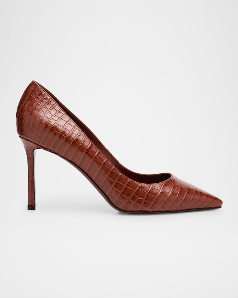 パンプス Jimmy Choo Pumps Black Suede Pointy Toe Pumps | Romy 100 | Pre Fall 16