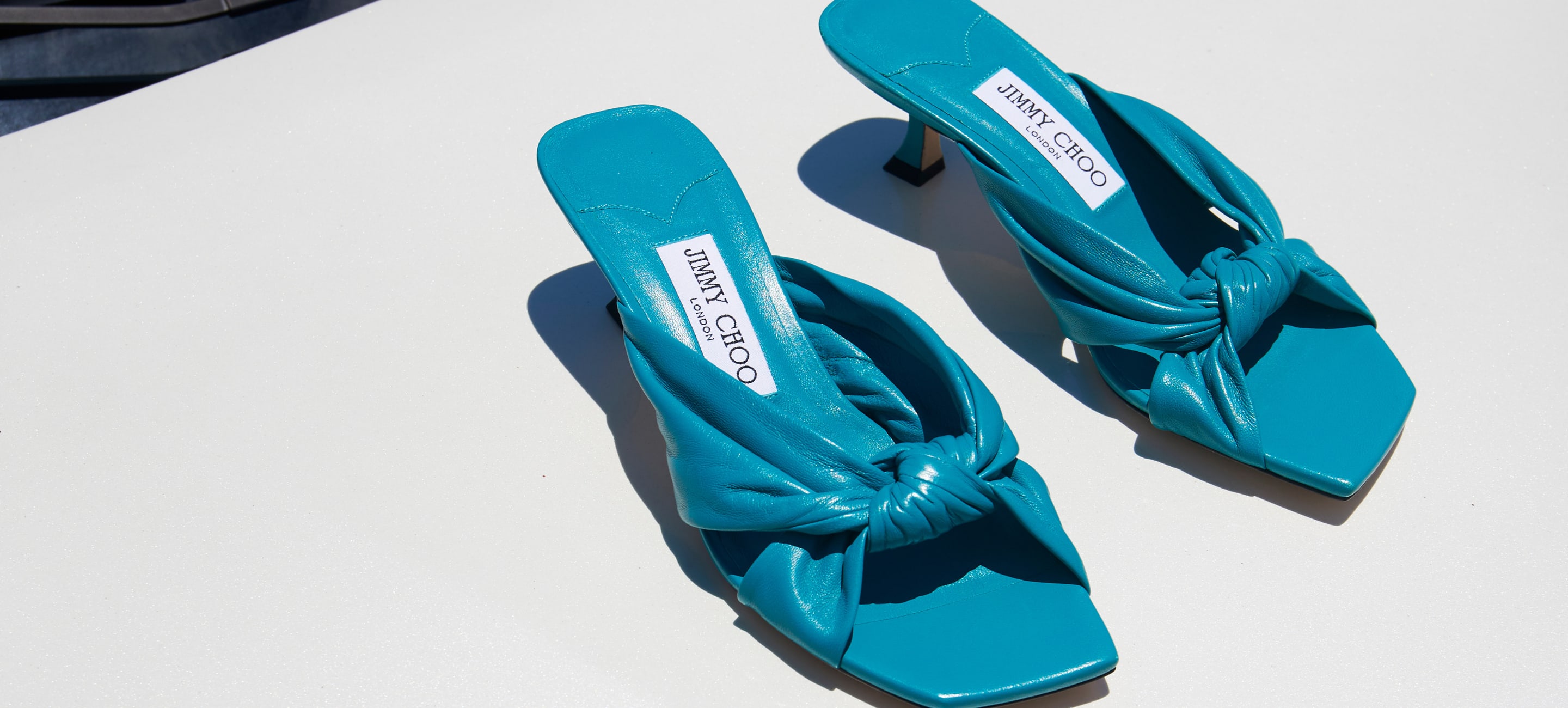 Designer Slipper Cosy Flat Sandals Calfskin Mules Clogs Denim