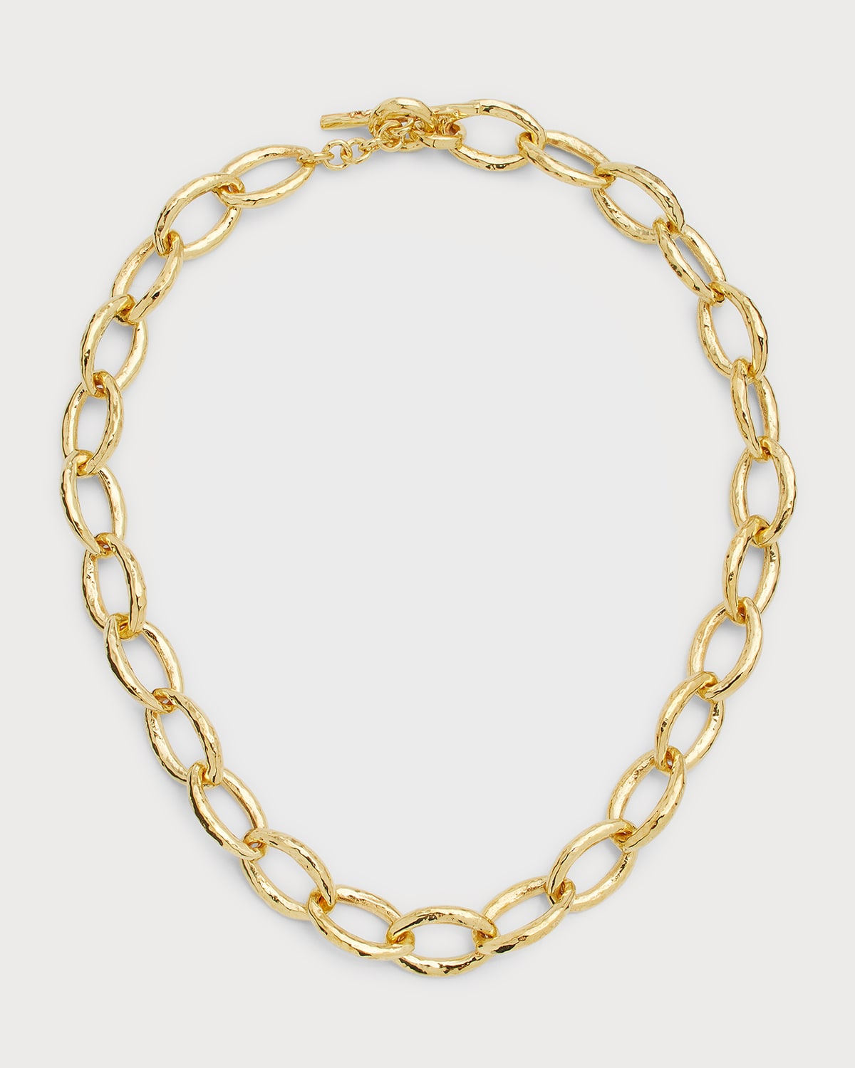 Louis Vuitton Silver/Gold Metal Essential V Necklace - Yoogi's Closet