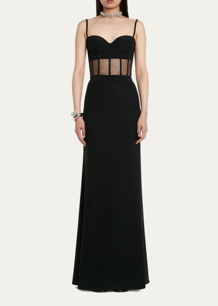 sachin and babi light blue dress Black Tie Wedding Guest Gowns & Floor Length Dresses – Mac Duggal main image 0