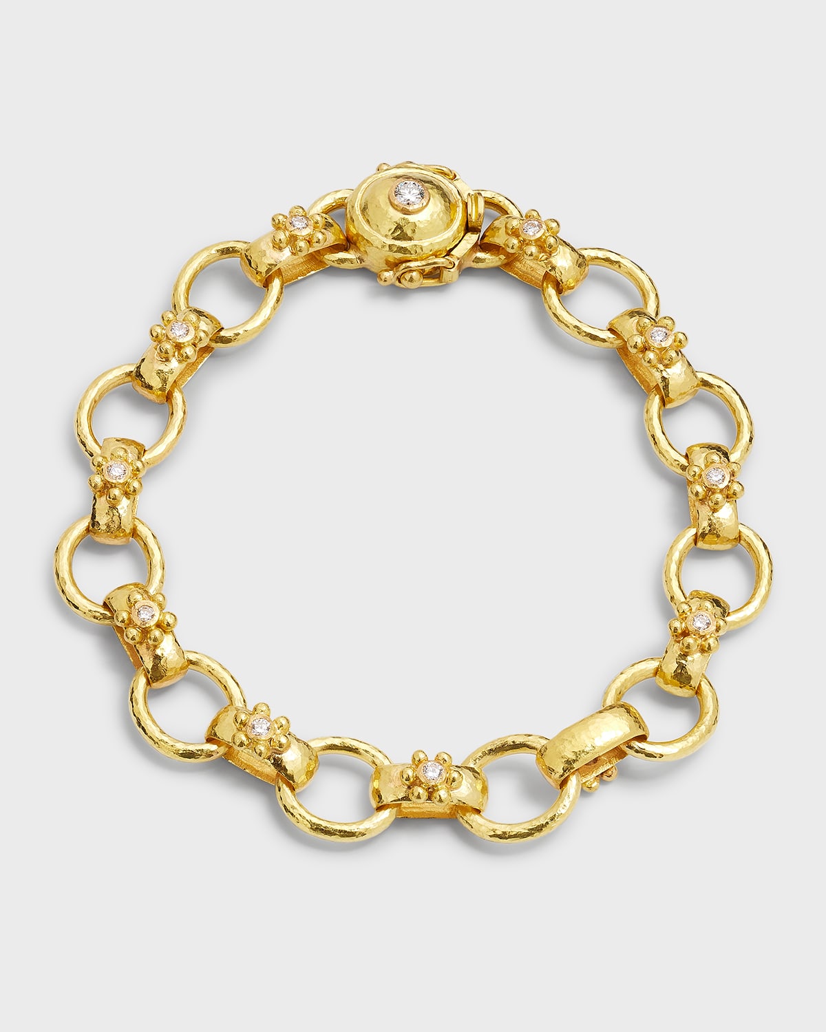 Louis Vuitton Diamond Convertible Necklace Bracelet 18k Gold Charm