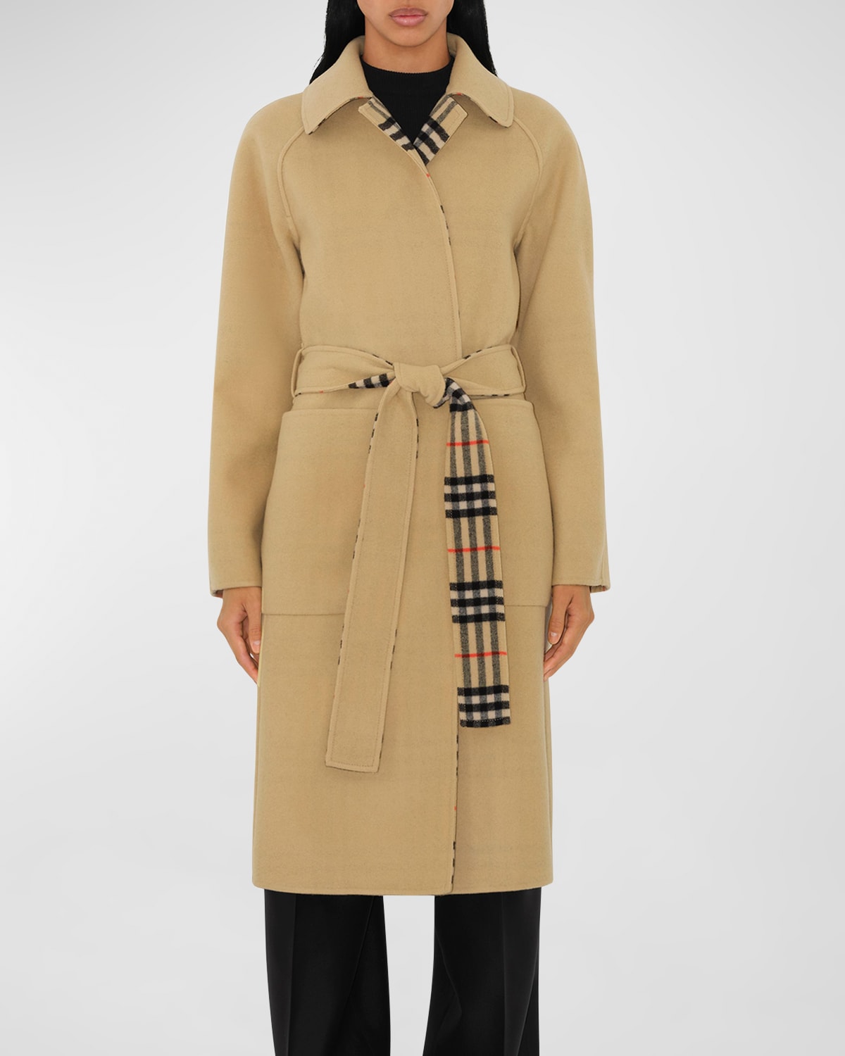 Burberry coat plus size 2025