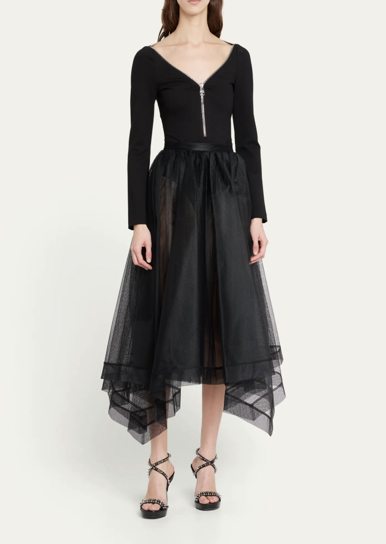 9 Black Skirt Outfit Ideas: Mini, Long & Pencil Skirts | Bergdorf Goodman