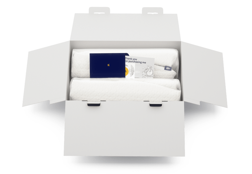 Nolah Squishy Pillows inside box