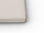 Nolah Mattress topper front angle with box