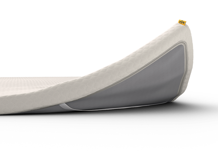 Nolah Mattress topper corner curled view