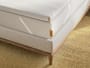 Nolah Mattress topper front angle with box