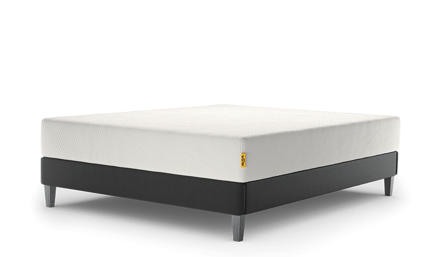 Nolah Platform Base diagonal angle with Original 10 inch mattress