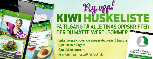 KIWI Huskeliste